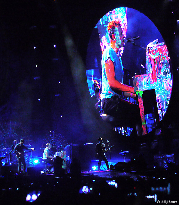 coldplay en concert