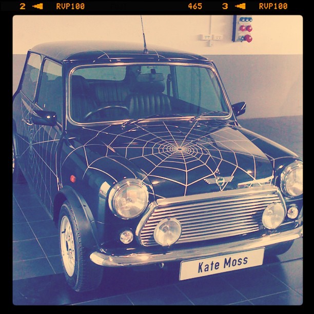 La voiture mini Kate Moss