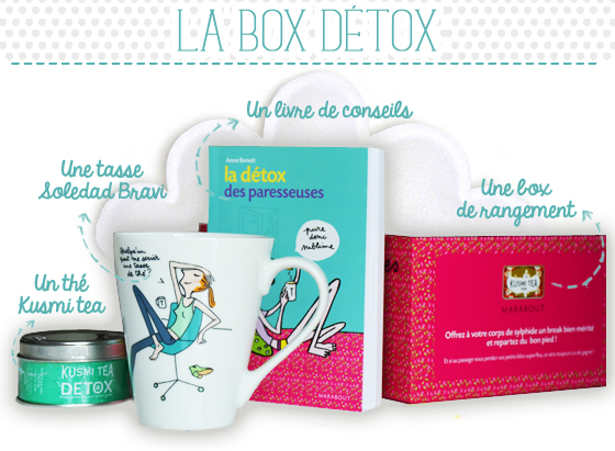 La box détox des paresseuses