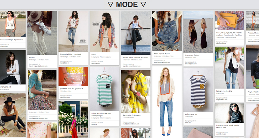 pinterest mode