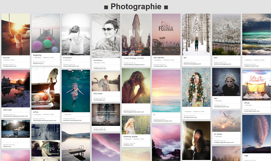 pinterest photographie