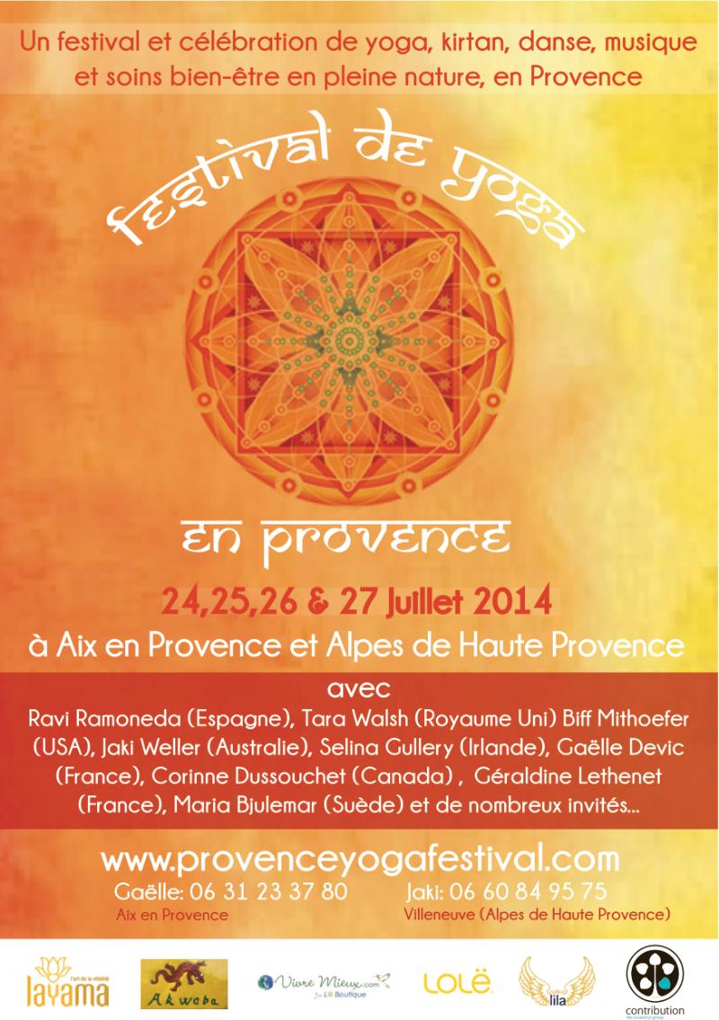 Festival de yoga en Provence