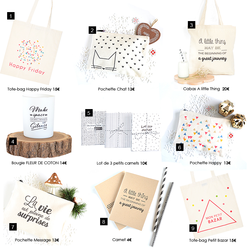 selection cadeaux noel